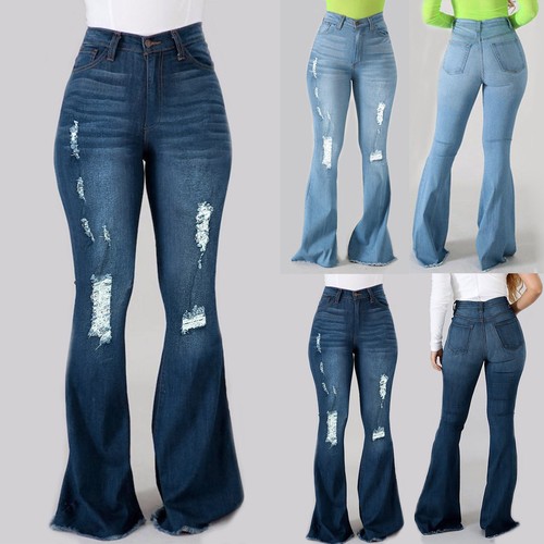 Jogging Pants That Look like Jeans Womens Fashion Versatile Wide Leg