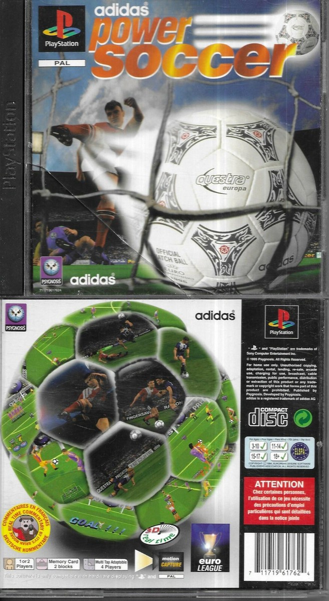 Power Soccer 2 VF Complet – Sur PlayStation 1 Et 2 (PS1 / PS2)