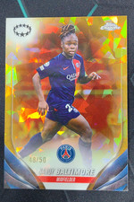 2024 Topps Chrome UEFA Woman's Champions Sandy Baltimore Sapphire Gold Ice /50