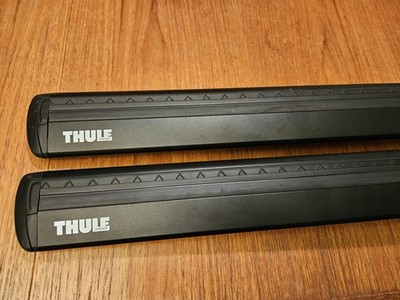 Thule Wingbar Evo 47  Roof Racks Load Bars - Black 118cm PAIR