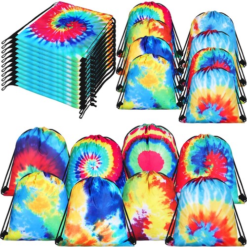 30 Stück Kordelzugbeutel Party Gastgeschenke für Kinder Polyester Party Geschenktüten Goody...