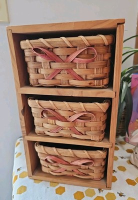 Storage Box With 3 Baskets
