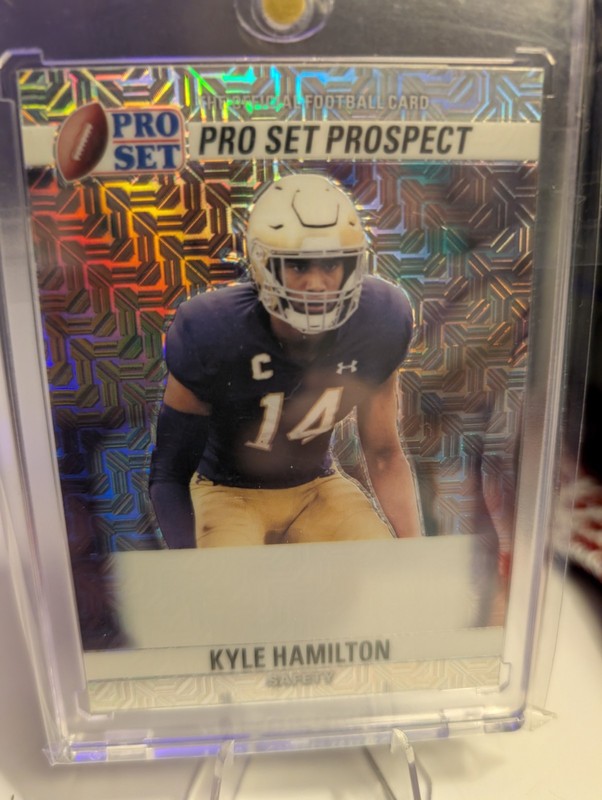 🔥 KYLE HAMILTON SSP 1/1 2022 Leaf NSCC National Pre-Production *Ravens 