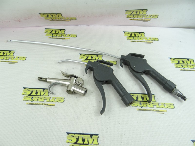 LOT OF 3 ASSORTED PNEUMATIC AIR BLOW GUNS 