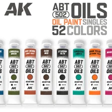 ABT 502: Oil Paint -  Abteilung Paints - AK Interactive Oils - Singles 52 Colors