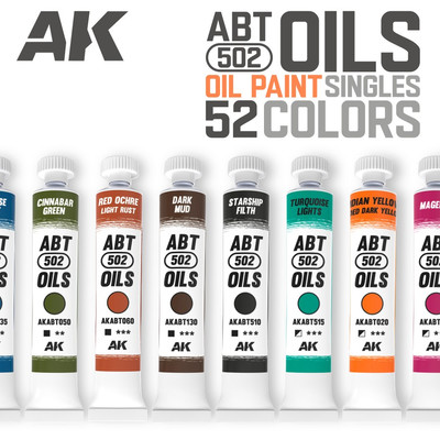 Abteilung 502 OIL COLOR ABT205 Metallic Silver (20ml Tube