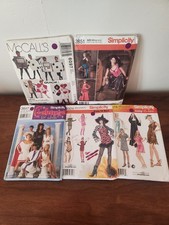 Halloween Sewing Pattern Lot Of 5 Mcalls Simplicity Adult And Child