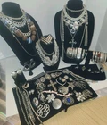 63 PCS Silvertone VINTAGE To Now JEWELRY LOT TRIFARI, MONET  NAPIER, Chicos MORE