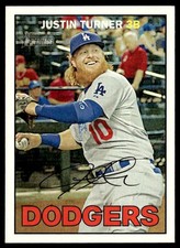 2016 Topps Heritage Justin Turner Los Angeles Dodgers #260