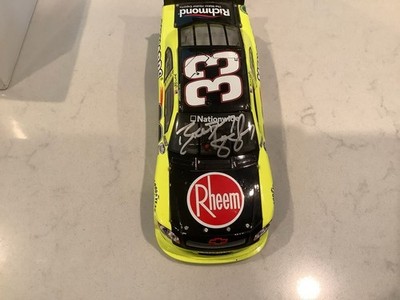 BRENDAN GAUGHAN AUTOGRAPHED 2012 CHEVY IMPALA MENARDS DIECAST & AUTOGRAPHED CARD
