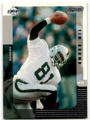 1999 Collector's Edge Supreme #090 Tim Brown Oakland Raiders