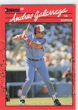 1990 Donruss Baseball - Andres Galarraga #97