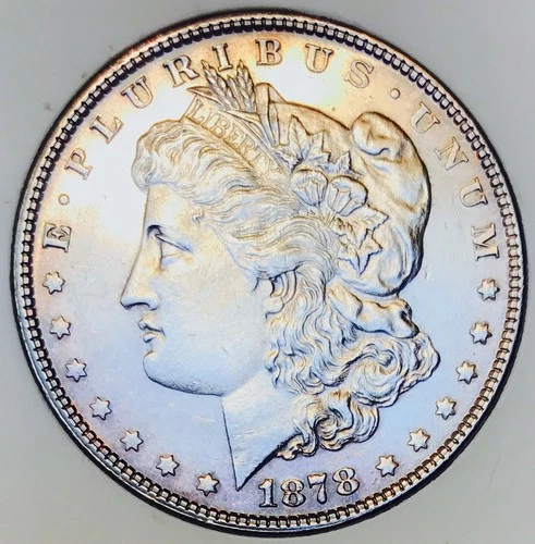 1878 7/8 MORGAN SPECTACULAR PIECE! MS+++++MEGA RARITY! WOW COIN! NR #64572