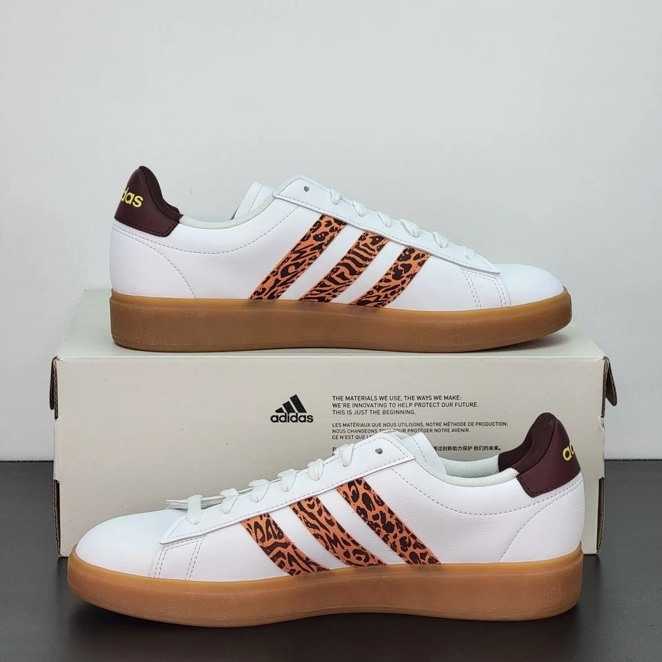 Size 9 - Adidas Grand Court 2.0 Hazy Copper Zebra W for sale
