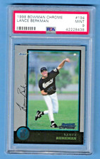 1998 Bowman Chrome Lance Berkman Astros #194 Rookie PSA 9 #422284388