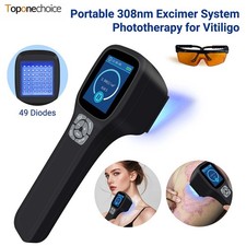 49 Diodes 308nm UVB Light Therapy Lamp LCD Screen for Targeted Skin Treatments