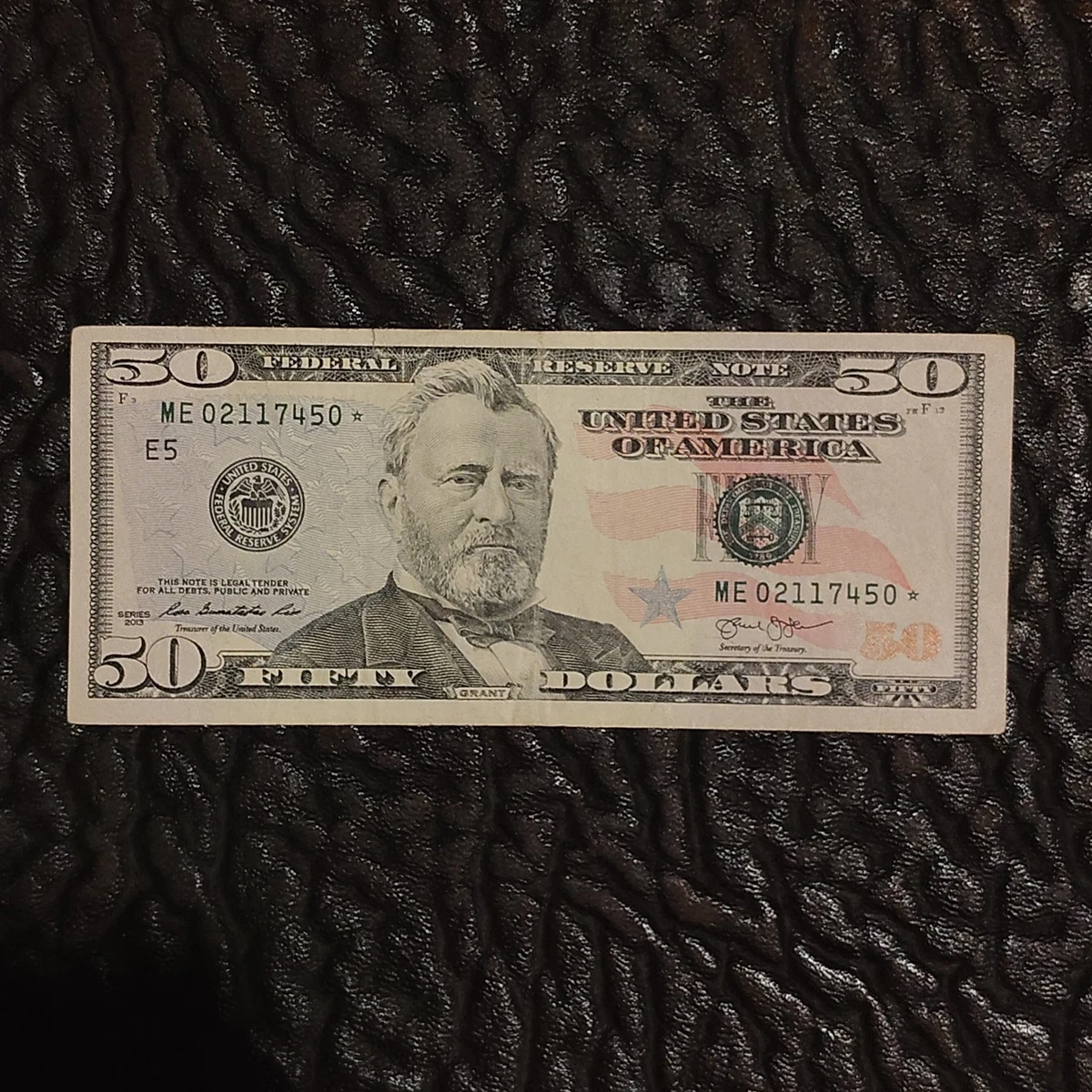 2013 50 美元小纸币说明| eBay