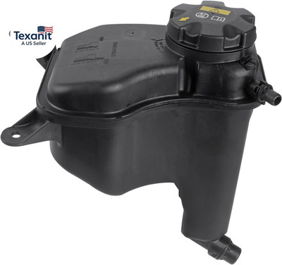 Engine Coolant Reservoir Radiator Expansion Tank with Cap Compatible with BMW Ve