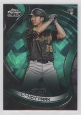 2022 Topps Chrome Black Green Atomic Refractor 19/99 Hoy Park #16 4pn