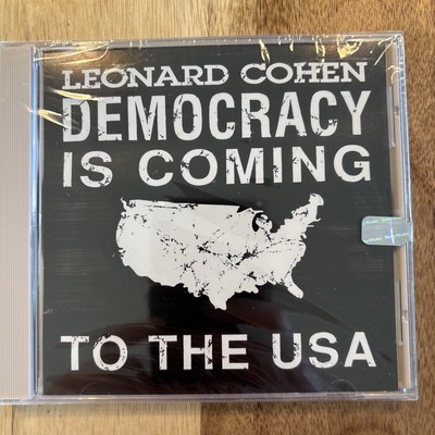 LEONARD COHEN - Democracy - CD - Single - **BRAND NEW/STILL SEALED**