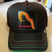 Goorin Farm Trucker Baseball Snapback Hat Cap Bug Blaster One Hundred Centipede