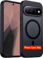 Slim Translucent Matte Magnetic Case for Google Pixel 11 Pro - Black, Shockproof