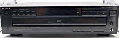 Vintage SONY CDP-C225 5-Disc Carousel CD Player/Changer TESTED & WORKS Great!