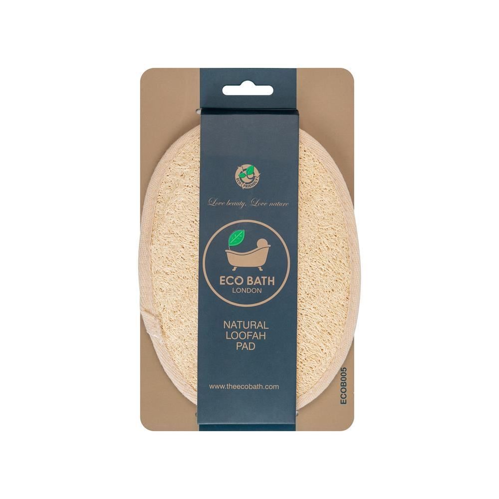Eco Bath London Women's Natural Loofah Pad - Exfoliating Loofah Bath Sponge For And Men - Image 5