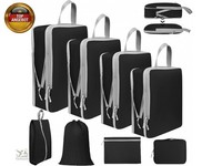 8 Teilige Koffer Organizer Packing Cubes Compression, PackwüRfel Set