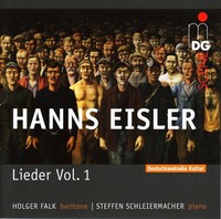 Hanns Eisler (1898-1962): Lieder Vol.1 - Mdg - (Cd / L)