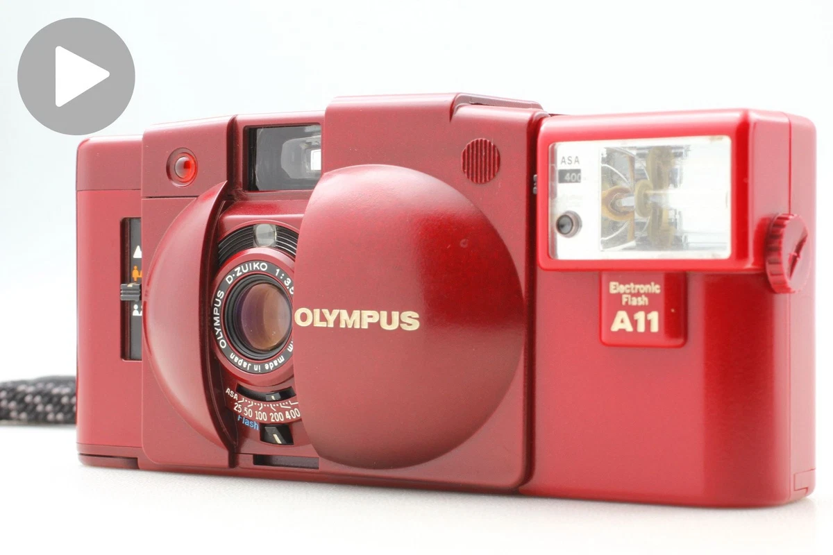 【完動品 美品】OLYMPUS XA2 A11 パールピンク 非売品 超希少 オリンパス Olympus XA2 ピンク / D ZUIKO 35mm F3.5 / Electronic