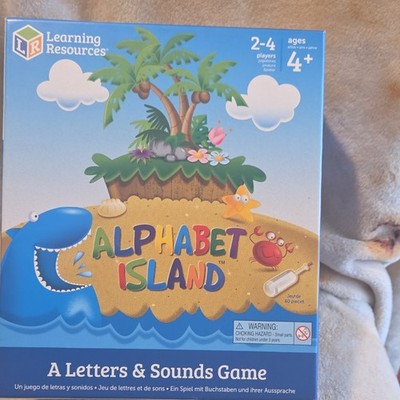 Learning Resources Alphabet Island Letters & Sounds Game Ages 4-7 2022