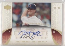2006 Exquisite Collection Endorsements 26/40 Jonathan Papelbon #EN-JO Auto uk2