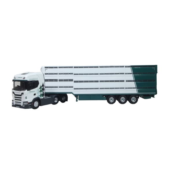 Oxford Truck Scania S Series Livestock Trailer A W Jenkinson 1:76 Scale76SNG006