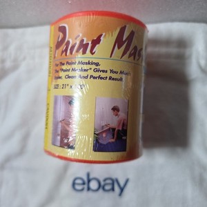 Paint Masker - Jacksmith - Masking  Applicator Paint Trim Windows 21" x 100' New
