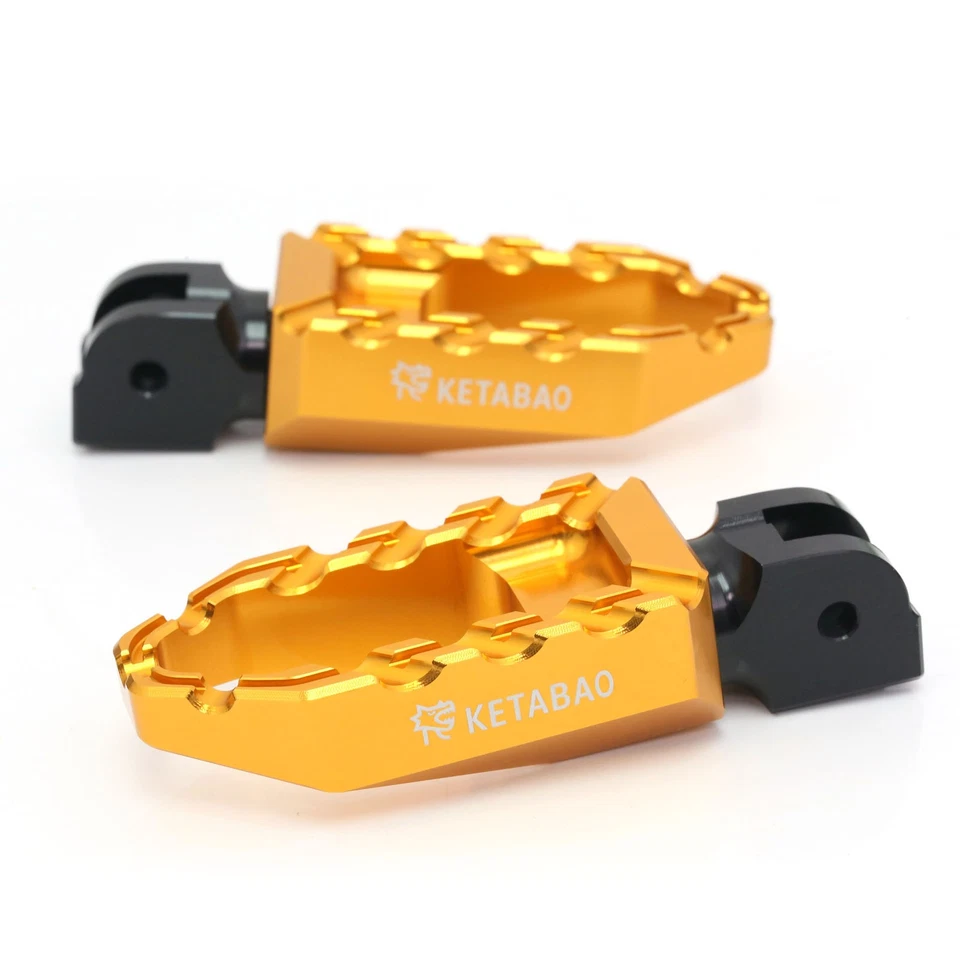 Reposapiés anchos Buzz Front Rider dorado para Honda CBF 1000 / F 06-16 15 14 Foto 2 de 4