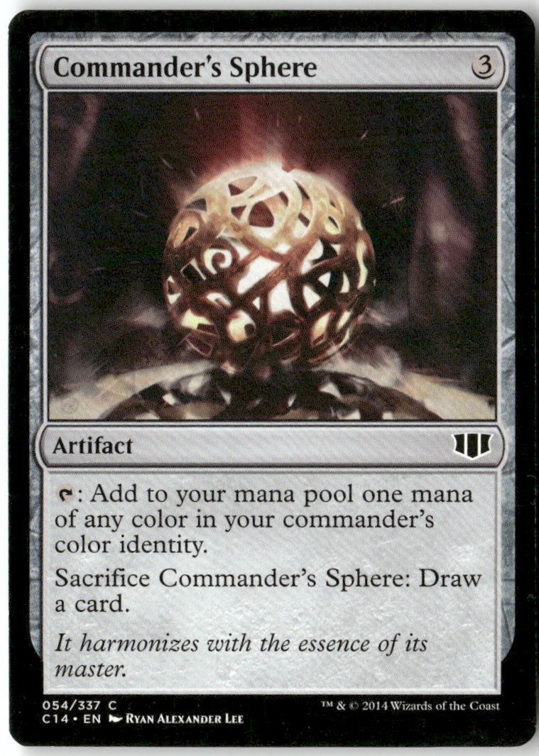 Commander's Sphere 54 Common Commander 2014 Magic: The Gathering MP