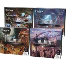 Magic The Gathering: Final Fantasy Scene Box Bundle Set of 4 New Sealed In Hand