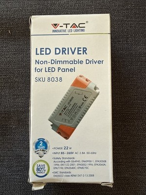 LED Trafo V-TAC SKU 8038 22W VT-2200