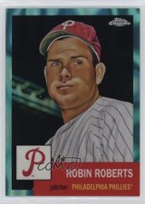 2022 Chrome Platinum Anniversary Aqua Lava Refractor /299 Robin Roberts HOF 11ym