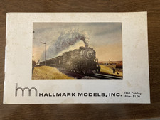 Hallmark Models Inc Ho Scale 1968 Train Locomotive Vintage Catalog