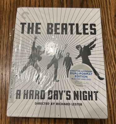 The Beatles A Hard Day's Night Criterion Collection Dual Format Blu-ray DVD