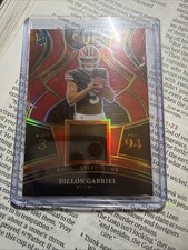 2025 Panini Select Draft Selections Memorabilia Dillon Gabriel#DSM-DGL Red Prizm