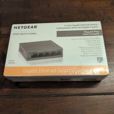 NETGEAR 5-Port Gigabit Ethernet Unmanaged Switch (GS305)