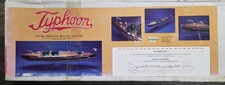 DUMAS 1:10 Classic  runabout speed  boat: TYPHOON kit #1239