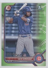 2022 Bowman Prospects Neon Green Border 235/399 Luis Verdugo #BP-147 7m3