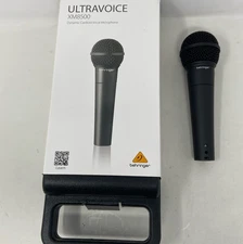 Behringer Ultravoice XM8500 Dynamic Cardioid Vocal Microphone - Black, XLR