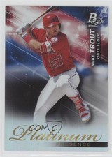 2018 Bowman Platinum Presence Mike Trout #PP-16 00h0
