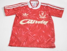 Liverpool 1988-89 Home Football shirt Candy - Youth Size 7-9
