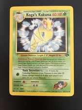 Pokémon TCG Koga's Kakuna Gym Challenge 1st Edition Uncommon Card 47/132 on eBay